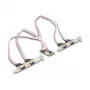 Vidinė RS-232 sąsajos plokštė DELOCK 95278 — Mini PCI Express priegloba, 4× RS-232 išėjimai, FIFO 256 B, 30×51×10 mm