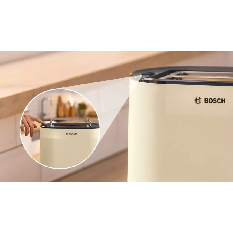Bosch skrudintuvas | TAT2M127 MyMoment | Galia 950 W | Plyšių skaičius 2 | Korpuso medžiaga plastikas | Smėlio spalvos
