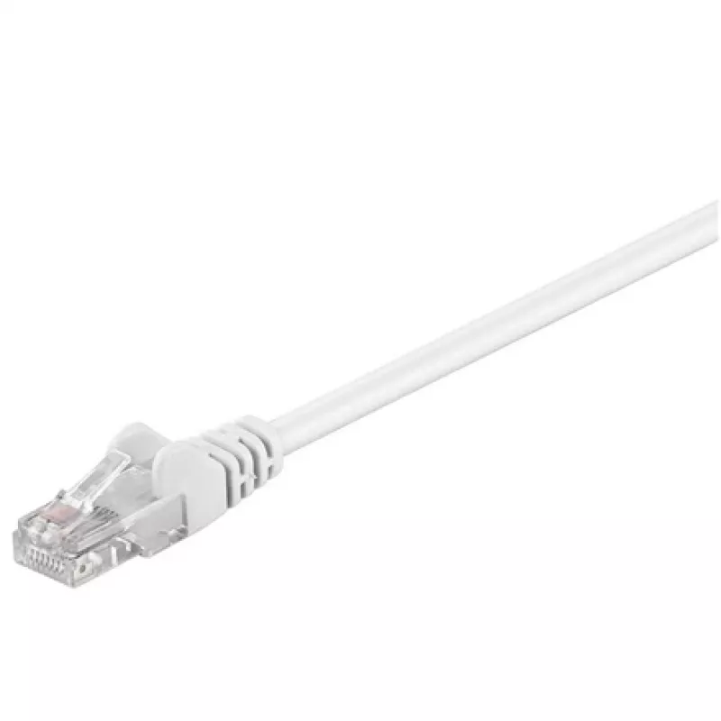 Tinklo kabelis Goobay 68503 RJ-45 Cat5e 15 m Baltas