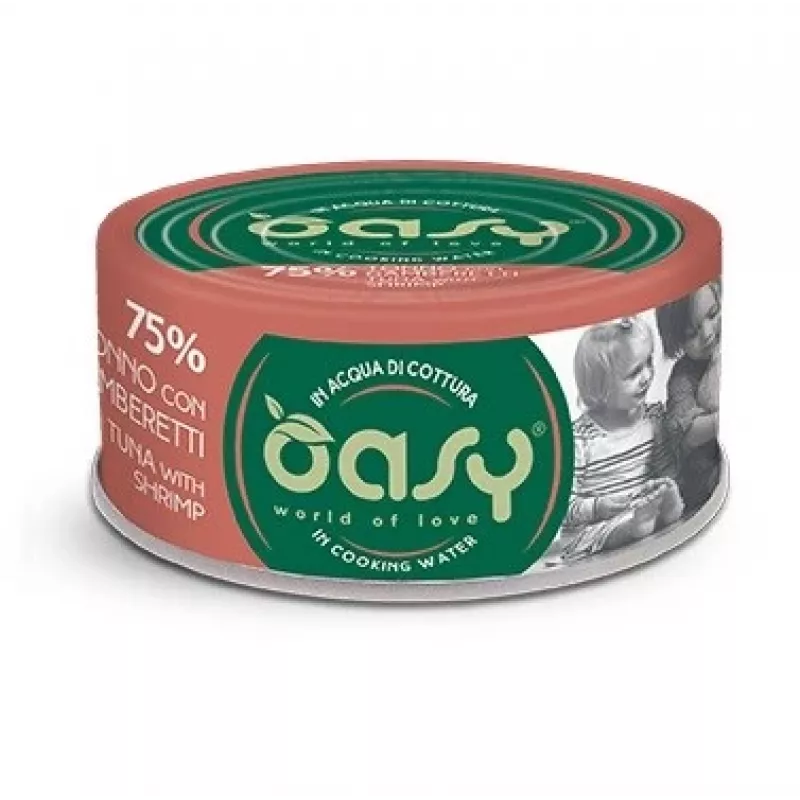 Oasy More Love tunas su krevetėmis 70g