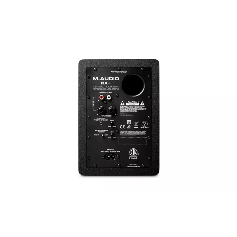 M-AUDIO BX4 pora – aktyvių monitorių pora