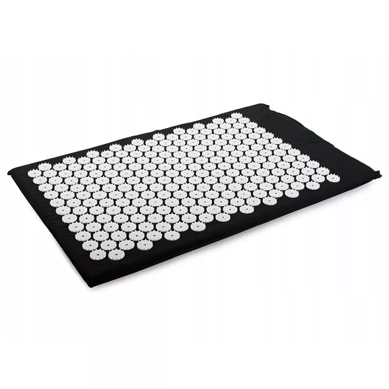 Akupresūrinis kilimėlis Extralink Acupressure mat juodas 65x40 cm