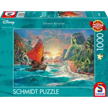 Thomas Kinkade Studios: Moana – Vaiana, 1000 dalių dėlionė