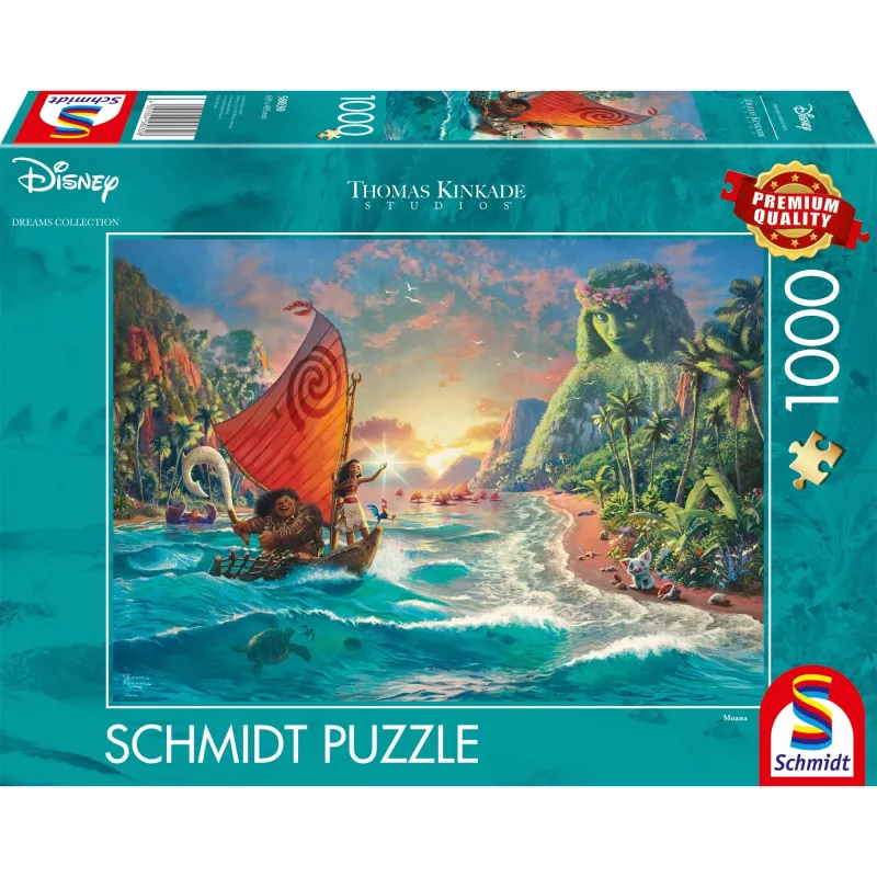 Thomas Kinkade Studios: Moana – Vaiana, 1000 dalių dėlionė