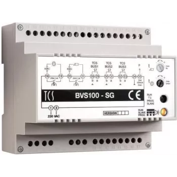 TechniSat BVS100-SG maitinimo ir valdymo blokas sistemoms su 3 stygomis DIN bėgelis