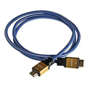 HDMI laidas IBOX ITVFHD04 1,5 m, HDMI 2.0, 18 Gbps, 4K (4096×2160), paauksuoti kontaktai, vyriškas–vyriškas