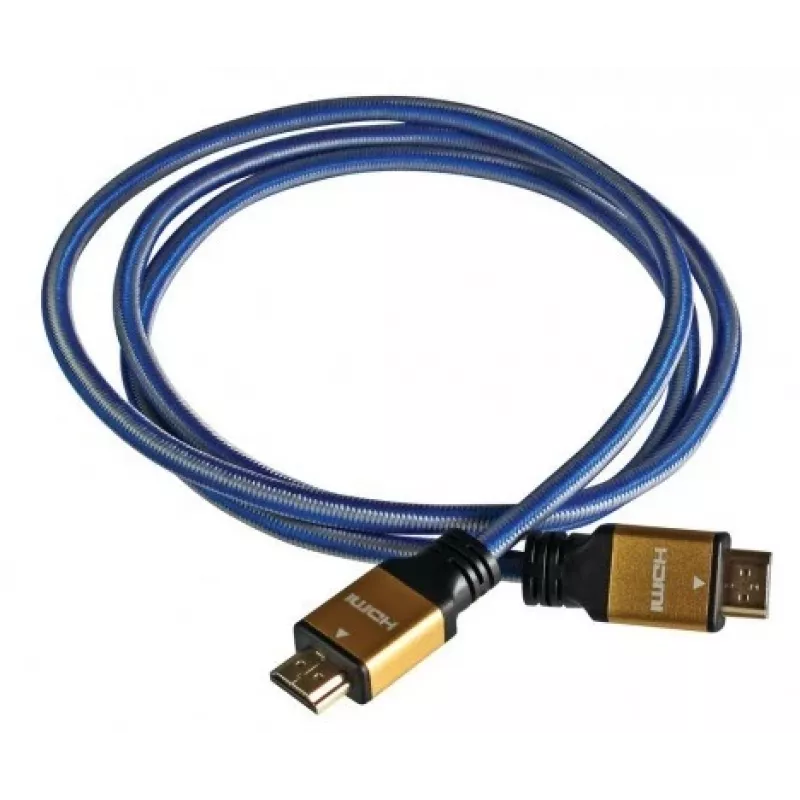HDMI laidas IBOX ITVFHD04 1,5 m, HDMI 2.0, 18 Gbps, 4K (4096×2160), paauksuoti kontaktai, vyriškas–vyriškas
