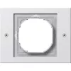 Elektros jungiklio rėmelis Gira TX_44 White, termoplastikas, 110×86 mm, įprastinis dizainas