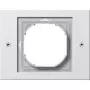 Elektros jungiklio rėmelis Gira TX_44 White, termoplastikas, 110×86 mm, įprastinis dizainas