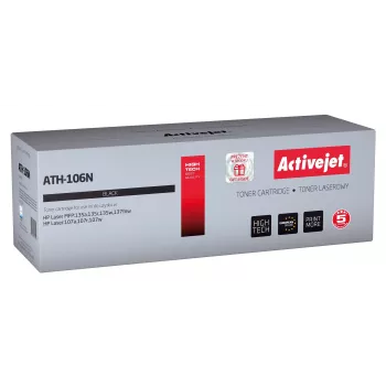 Activejet ATH-106N dažų milteliai (pakaitalas HP 106A W1106A; Supreme; 1000 puslapių; juoda)