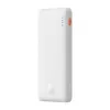 Baseus Airpow ličio polimerų išorinė baterija 10000 mAh 20 W Balta
