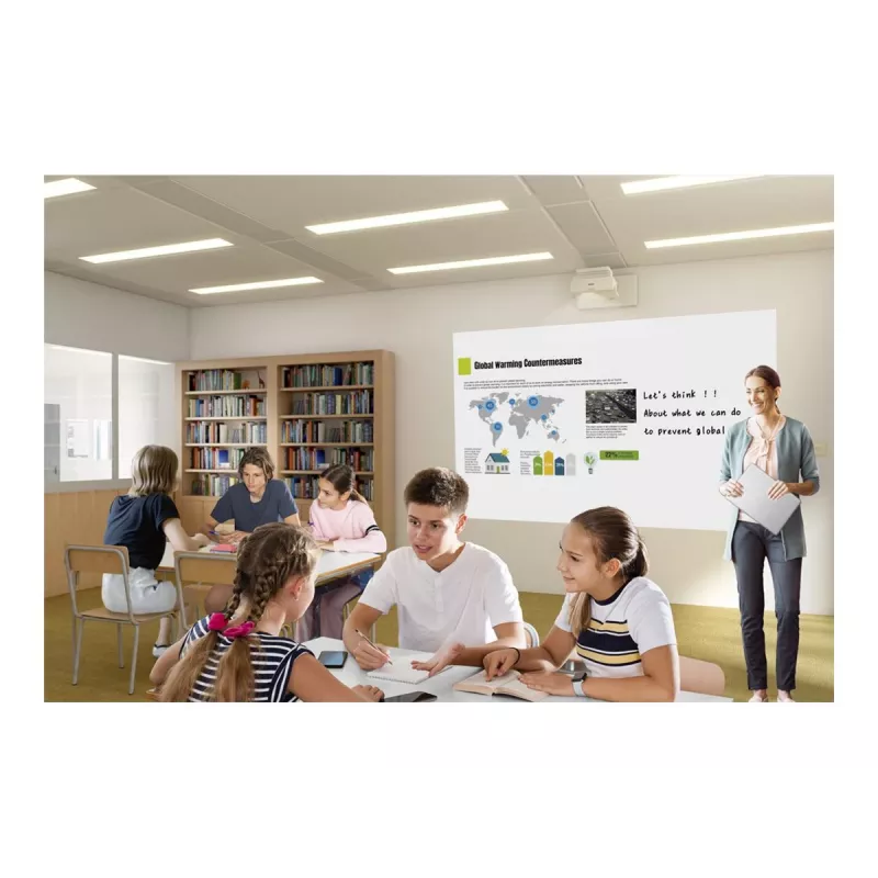 Epson EB-760W itin trumpo atstumo projektorius 4100 ANSI liumenų 3LCD 1080p (1920x1080) Balta