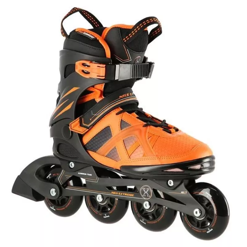 Inline Skates Nils Extreme NA14112 Juoda-Oranžinė SIZE. 42
