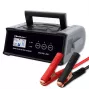 Baterijų įkroviklis QOLTEC 52514 — 12V/24V, 25A, AGM/GEL/SLA baterijoms su LCD ekranu