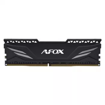 DDR4 16 GB 3200 MHz CL16 RAM modulis — AFOX GAMING AFLD416PS1CAB, vieno rango, XMP2, 1,35 V, juodas šilumos sklaidytuvas