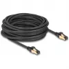 Tinklo kabelis DeLOCK RJ45 Cat.6A kištukas–kištukas S/FTP 10 m juodas