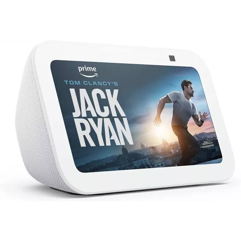 Išmanusis ekranas Amazon Echo Show 5 (3 kartos) — 5,5 colio (14 cm) ekranas, Alexa, MediaTek MT8169B, baltas