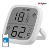 Sonoff ZigBee patalpų temperatūros ir drėgmės jutiklis SNZB-02D belaidis baterija CR2450