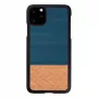 Telefono dėklas man and wood skirtas iPhone 11 Pro Max — džinsinės juodos spalvos apsauginis dangtelis