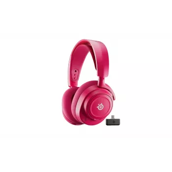 Steelseries Arctis Nova 7P Wireless Gen 2 ausinės laidinės ir belaidės galvos juostos žaidimų USB Type-C Bluetooth Magenta