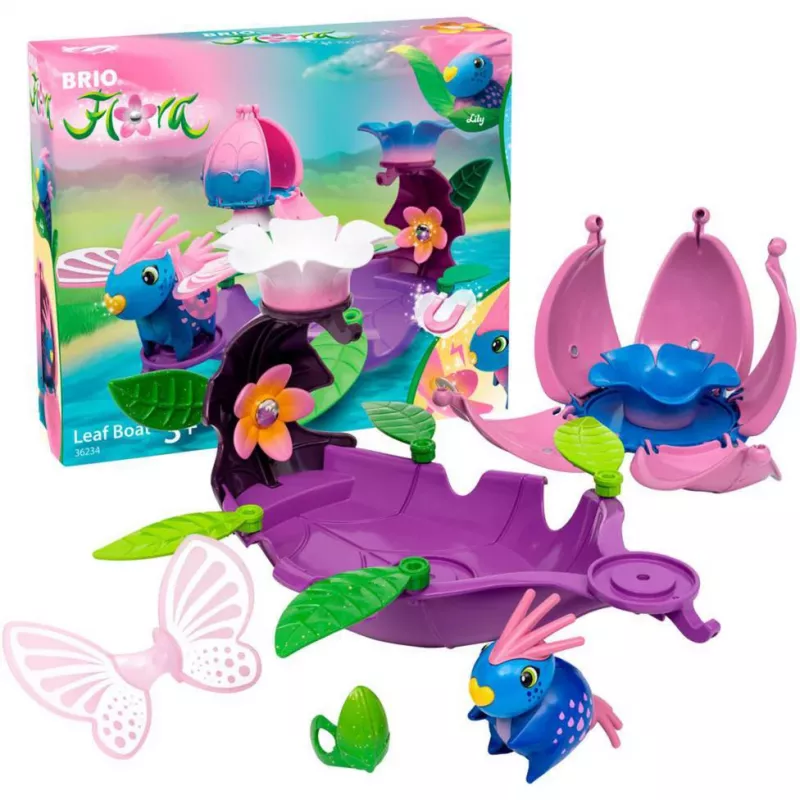 Ravensburger BRIO Flora Lily's Leaf Boat žaislų figūrėlės rinkinys