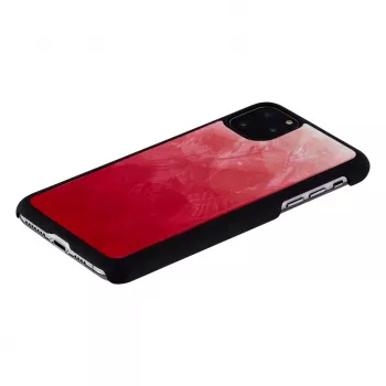 iKins išmaniojo telefono dėklas, skirtas iPhone 11 Pro Max – rožinio ežero su juodu apvadu