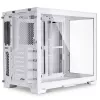 PC korpusas Lian Li O11D Mini-S Mini Tower baltas (suderinamas su SFX/SFX-L maitinimo šaltiniu)
