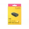 Adapteris HDMI (kištukas) > HDMI (lizdas), EDID emuliatorius (juodas)