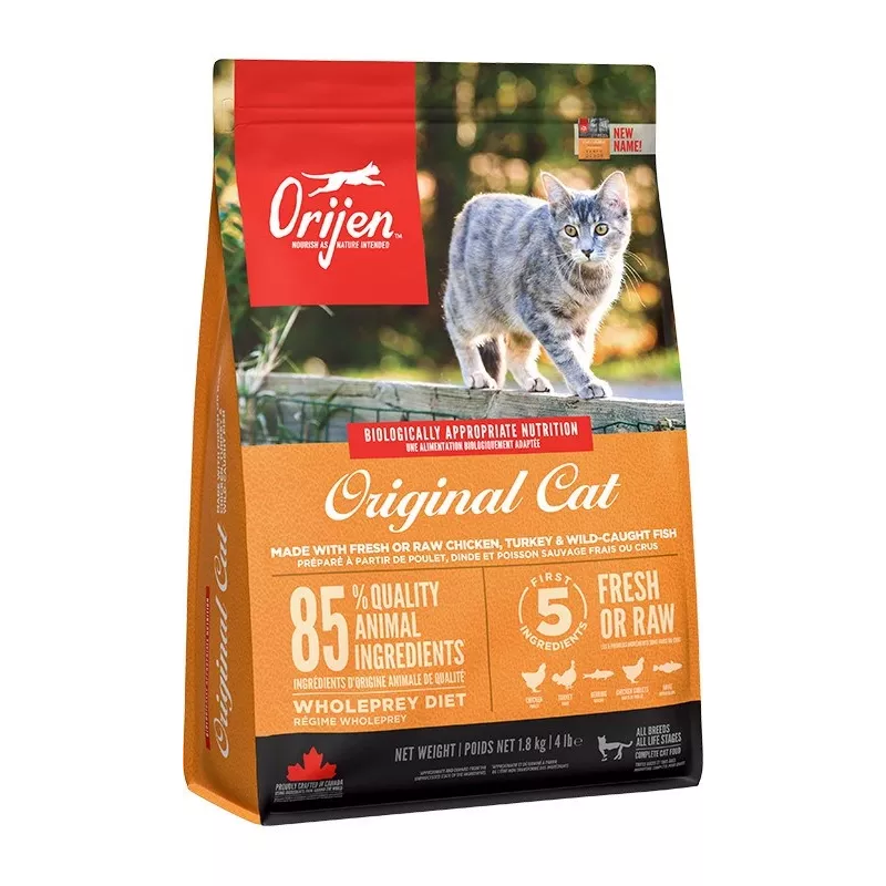 ORIJEN Cat Originali - sausas kačių maistas - 1,8 kg