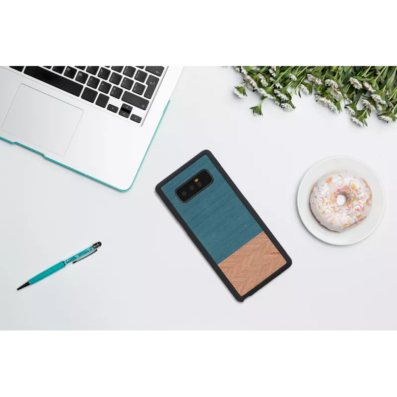 man and wood išmaniojo telefono dėklas Galaxy Note 8 — džinsų juoda