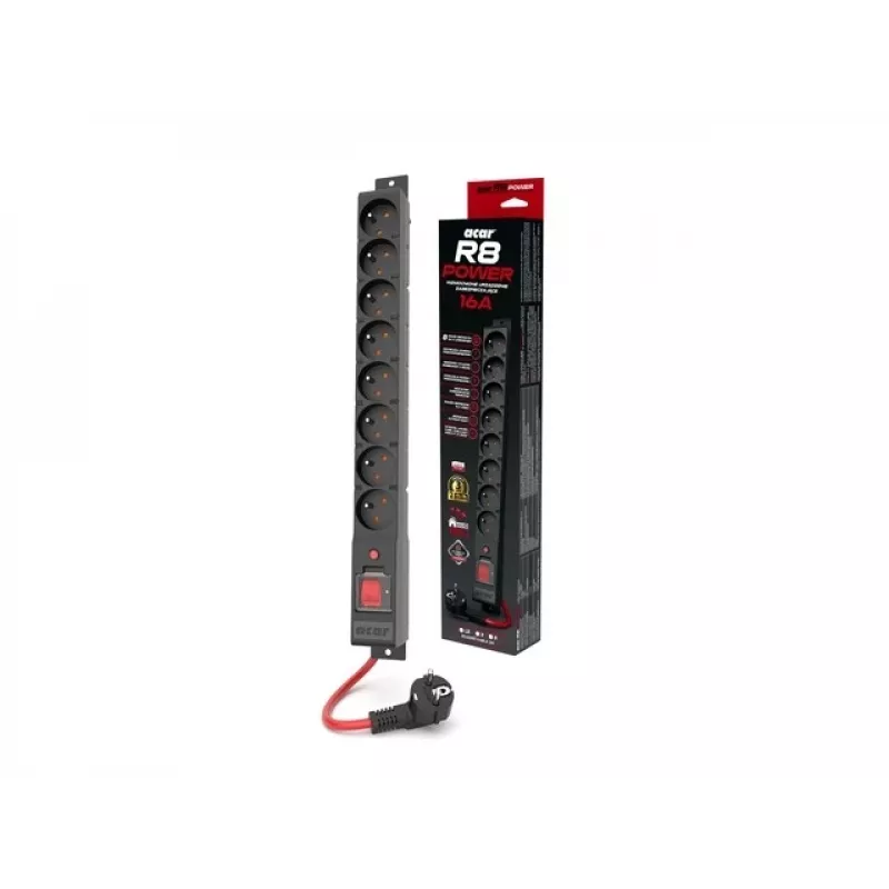 Maitinimo skirstytuvas R8 Power 5M 8X 230V Pl 16A Acar W2452