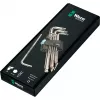 Wera 05073544001 šešiabriaunių raktų L formos rinkinys metrinis 9 vnt.