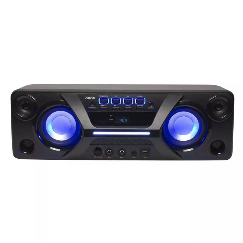 Denver BTB-410NR Stereo Nešiojamas Garsiakalbis Juodas