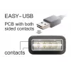 USB laidas DeLOCK EASY-USB 2.0-A 5m Juodas