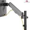 Stalinis monitoriaus laikiklis MACLEAN MC-775 32 colių (81,3 cm) ekranams, VESA 75x75–100x100, iki 8 kg, pilkas
