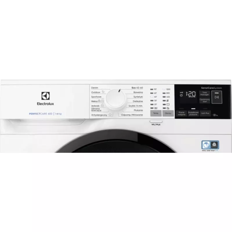 Skalbimo mašina Electrolux EW6SN426BP 6 kg, energijos klasė D