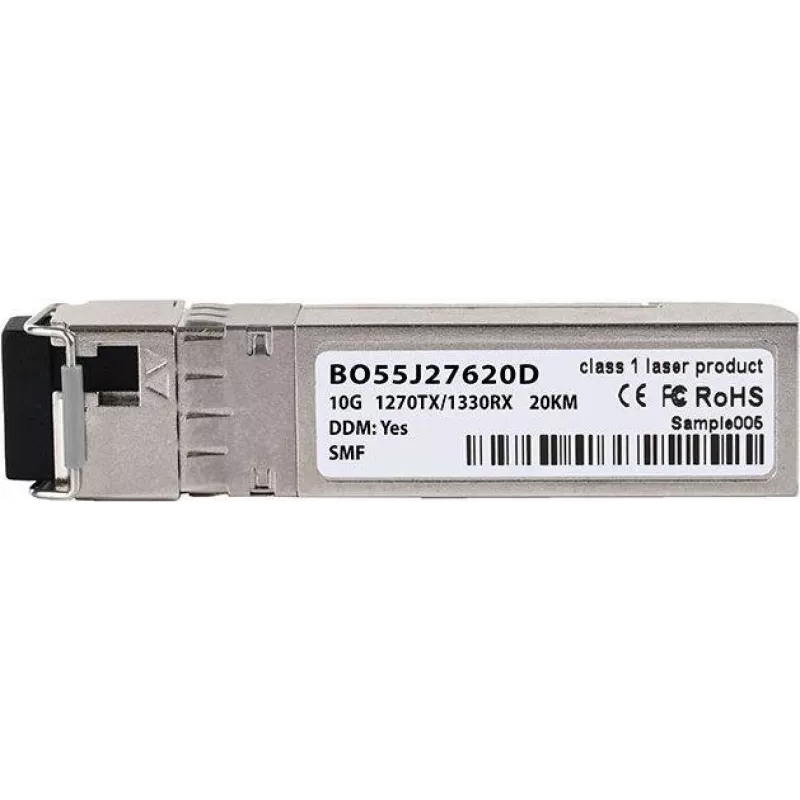 BlueOptics SFP-10G-BX-U-20-MA-BO tinklo siųstuvo-imtuvo modulis Šviesolaidinis 10000 Mbit/s SFP+