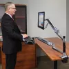 ERGOTRON WorkFit-LX, sėdimo-stovimo darbo stalo tvirtinimo sistema