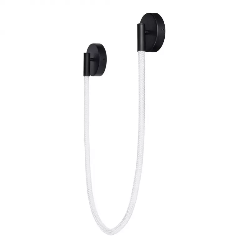 LED sieninis šviestuvas ActiveJet AJE-CAMELIA NW — 2400 lm, 4000 K, 16 W, juoda, 1580×120×65 mm, IP20