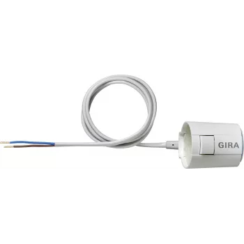 Elektrinė pavara GIRA 216900, 230 V, IP54 apsauga, balta
