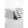 Dokumentų saugojimo dėžutė Durable VARICOLOR Mix 5 Plastikinė Daugiaspalvė Balta 762527