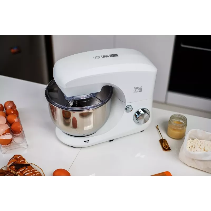 Virtuvės kombainas TEESA EASY COOK SINGLE Baltas