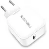 nevox 20W USB-C PD įkroviklis baltas maitinimo adapteris