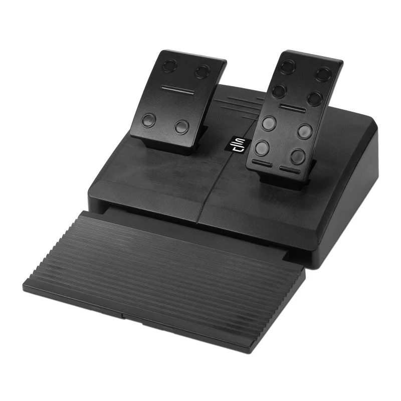 Vairaratis + pedalai Subsonic SV750 juodas 270° sukimosi USB