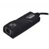 Sąsajos plokštė Akyga AK-AD-31 USB 3.2 Gen 1 prie Gigabit Ethernet (1000 Mbps), RJ-45, juoda