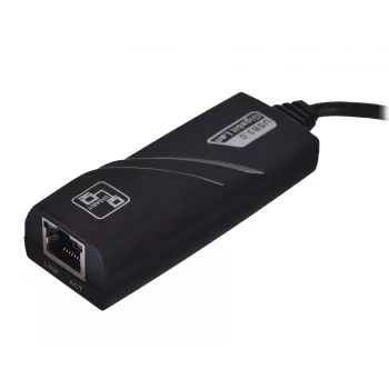 Sąsajos plokštė Akyga AK-AD-31 USB 3.2 Gen 1 prie Gigabit Ethernet (1000 Mbps), RJ-45, juoda
