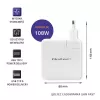 Qoltec GaN Charger FAST 108W | 5-20V | 3-4.7A | USB C | Balta