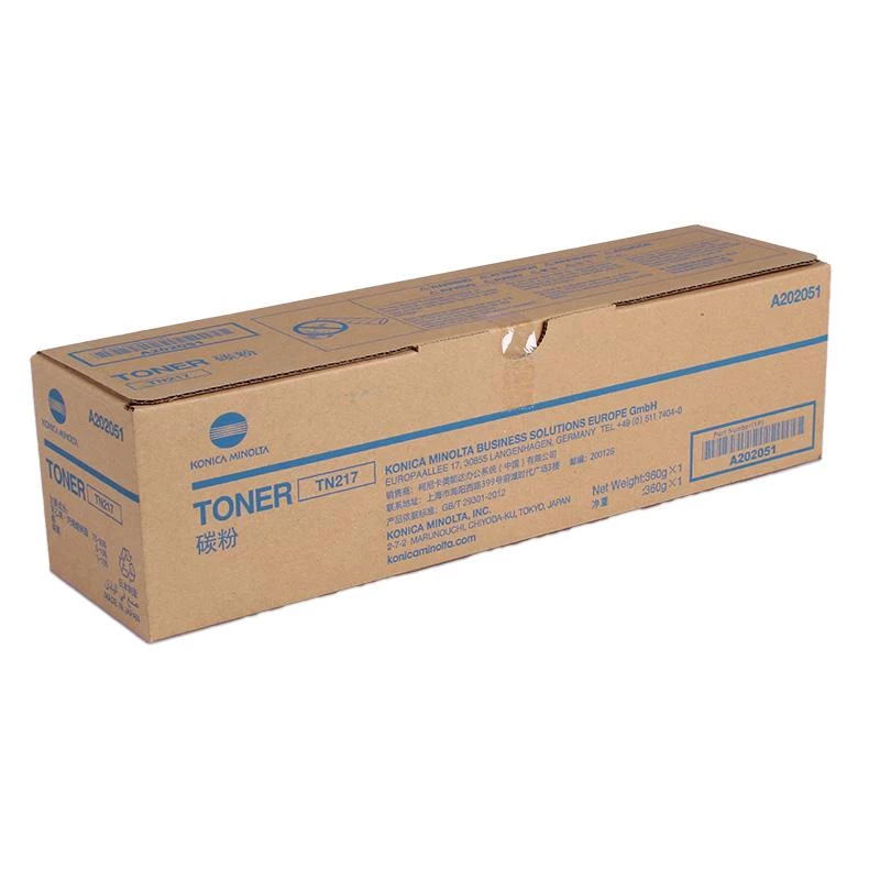 Konica Minolta TN-217 tonerio kasetė 1 vnt. Originali juoda