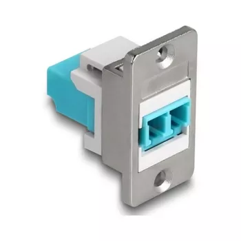 DeLOCK keystone modulis 90888 Plokščias Aqua Sidabrinis Baltas LC