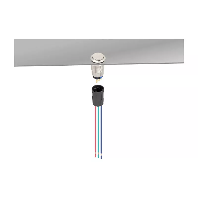 Smeigtukų jungtis DeLOCK 90789 230V 24mm tiesi jungtis